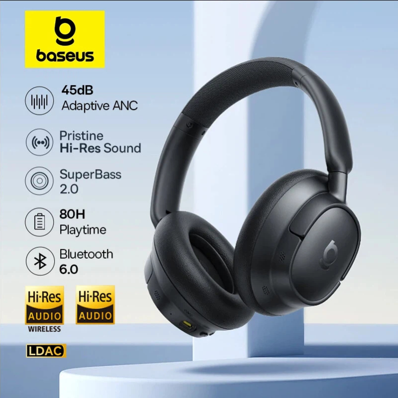 Esports Wireless Gaming Headset - Baseus EH10 NC ANC Draadloze Hoofdtelefoon