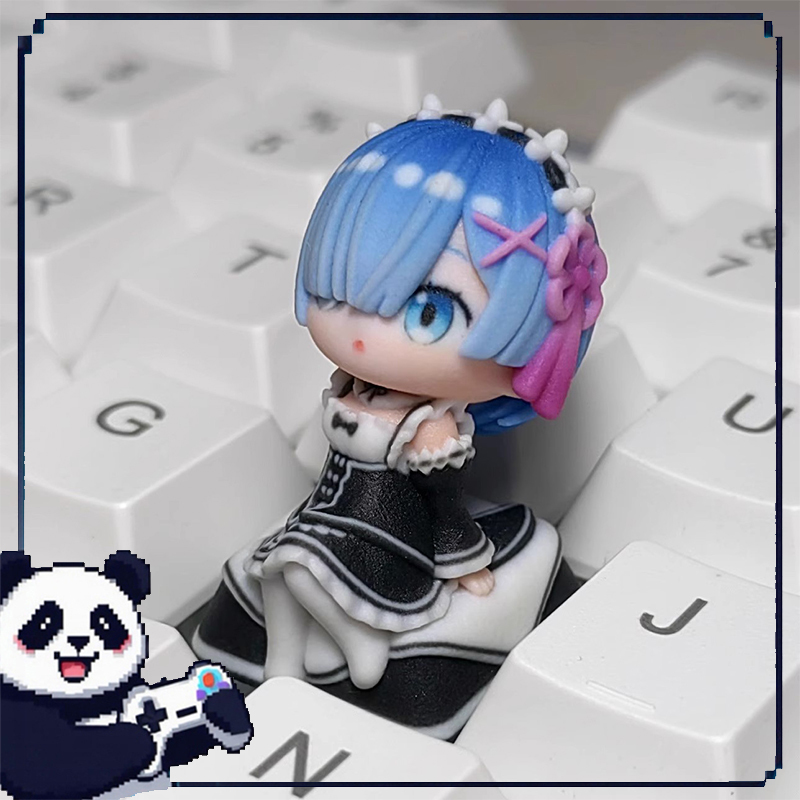 Esports Essential Gaming Pc - Re Anime Girl Keycap Mechanisch toetsenbord