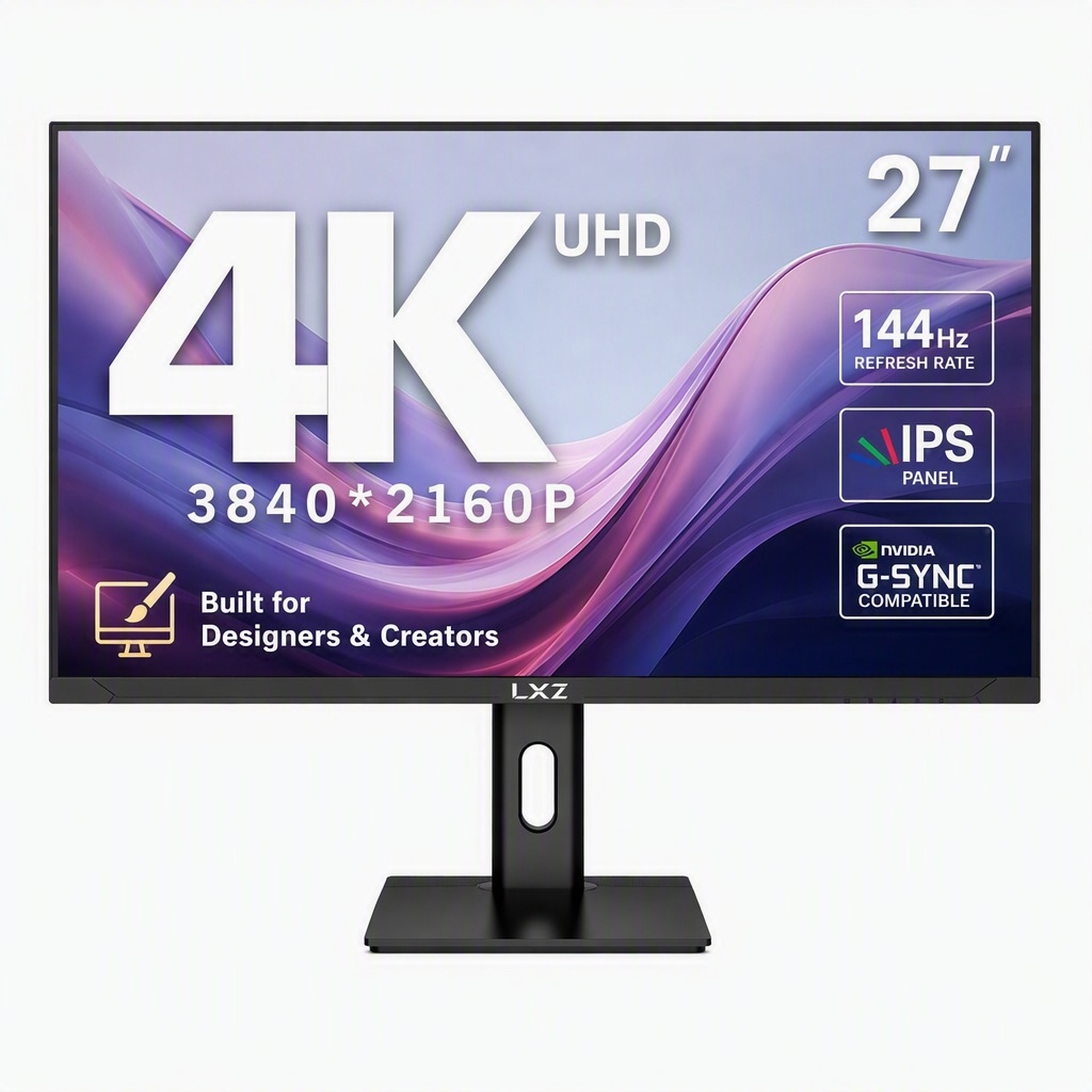 Esports Essential Gaming Pc - LXZ 27 Inch Gaming Monitor, 144Hz
