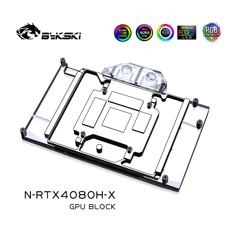 Nvidia Vga Rtx 4080 - Bykski GPU-waterblok voor NVIDIA GeForce RTX
