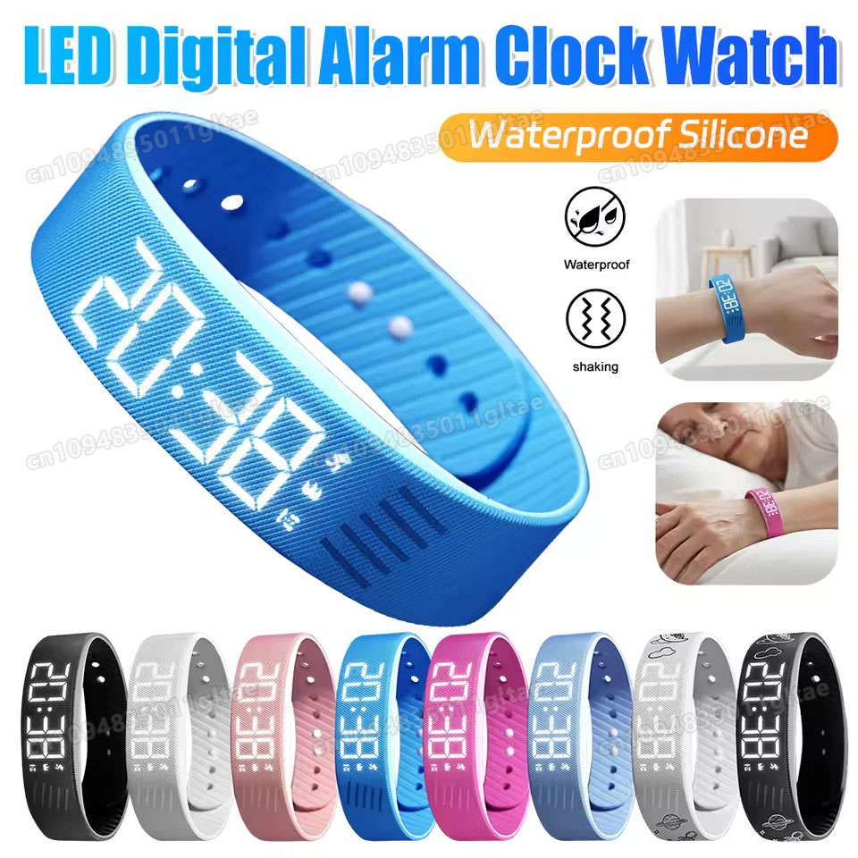 Phase Esports & Gaming Festival - Slimme armband LED digitaal vibratie-alarm pols