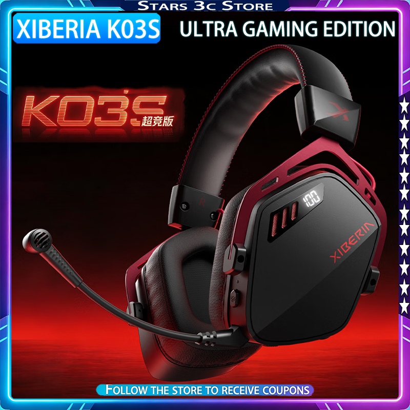 Esports Wireless Gaming Headset - XIBERIA K03S Ultra Gaming Edition-hoofdtelefoon Draadloos