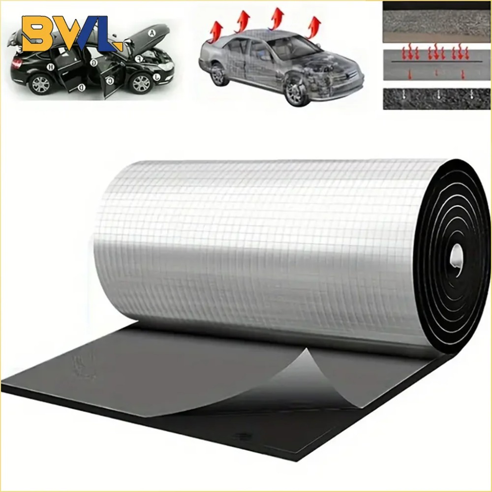 Sound Dampening Foam - 5/10MM Geluid Deadener Warmte-isolatie Mat Auto