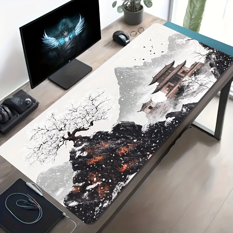 Esports Gaming Pc Build - Grote Chinese stijl Sneeuwberg Oud gebouw