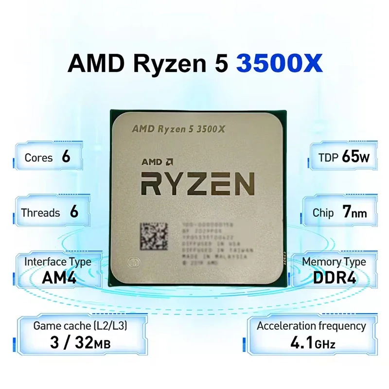AMD Ryzen 5 3500X 3,6 GHz 6-co - Esports Gaming Pc Build recensie en prijs