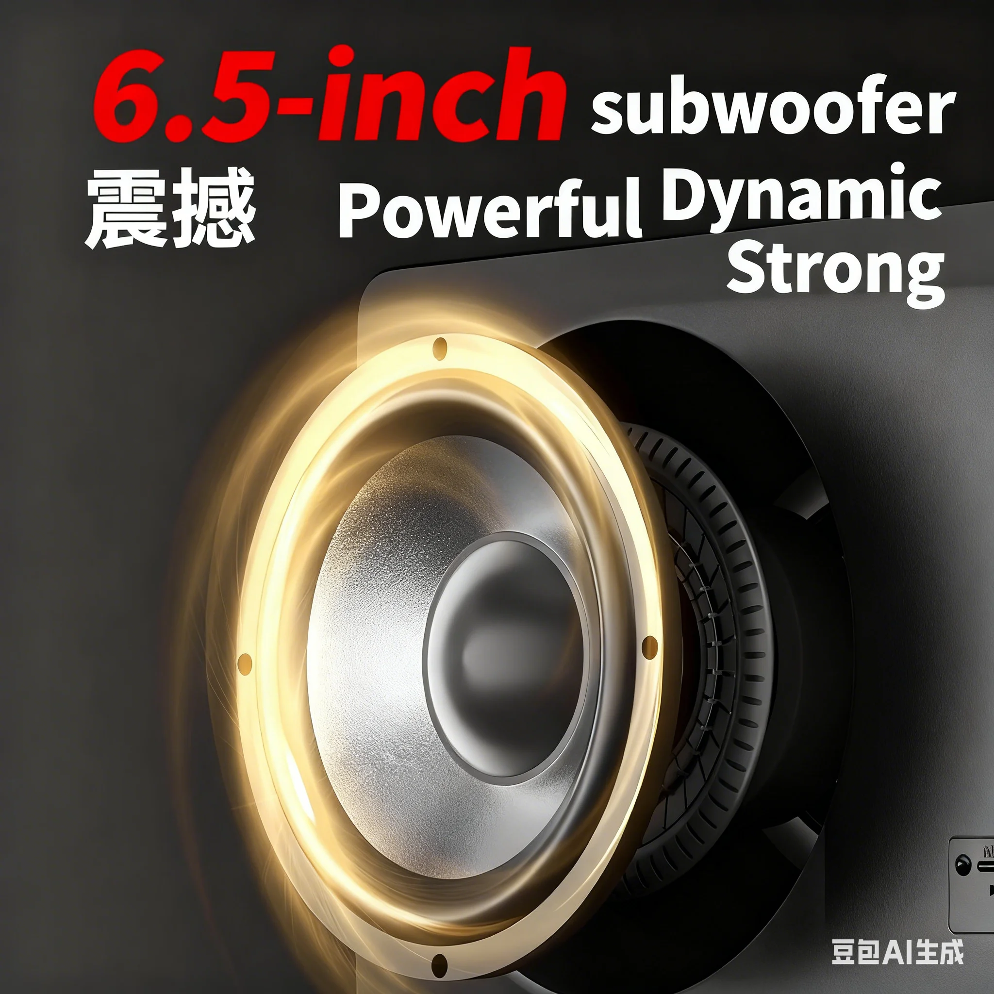 High Power 6,5-inch Subwoofer  - Gaming Speaker 2.1 recensie en prijs