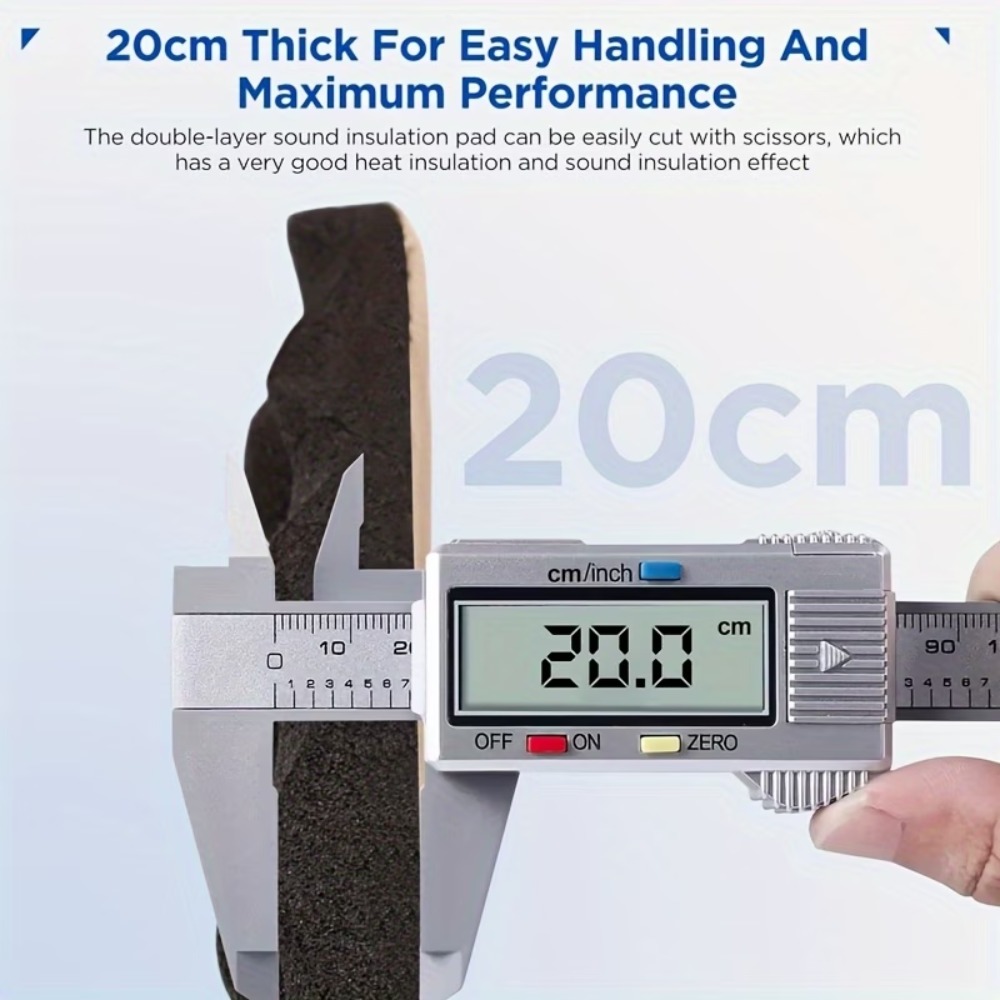 1 Rol 2cm-50x100cm Zelfklevend - Sound Dampening Foam recensie en prijs