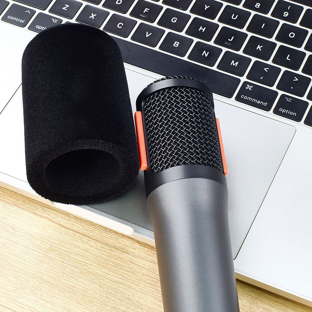Zwarte schuimmicrofoonhoezen v - Sound Dampening Foam recensie en prijs