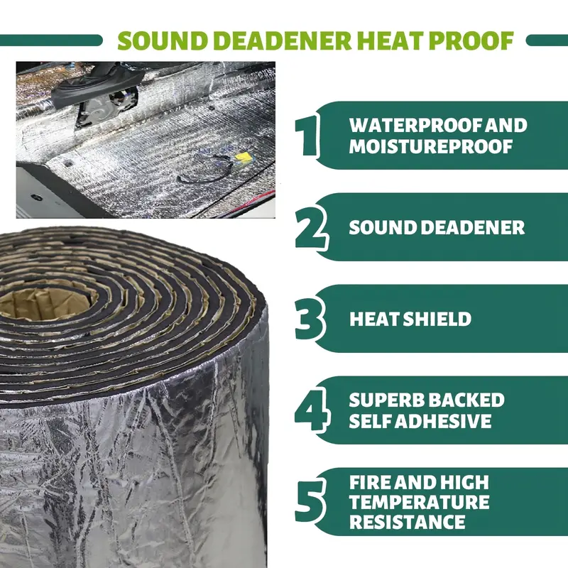 2000*500/250*400mm 5/10mm Auto - Sound Dampening Foam recensie en prijs