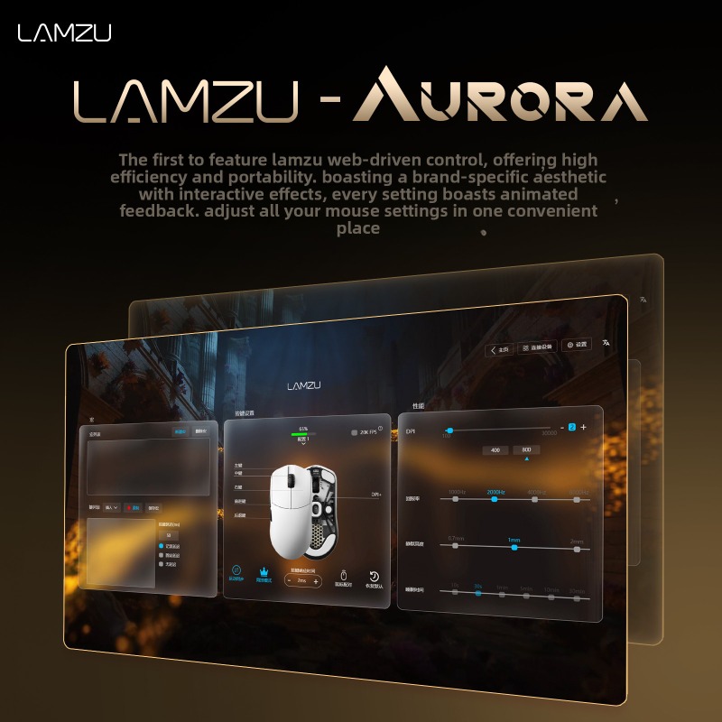 LAMZU Draadloze Gaming Muis 8K - Esports Gaming Tournaments recensie en prijs