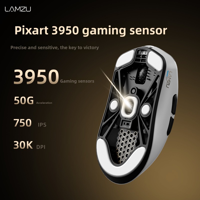 LAMZU Draadloze Gaming Muis 8K - Esports Gaming Tournaments recensie en prijs