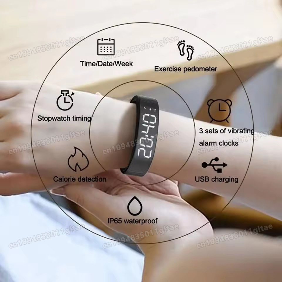 Slimme armband LED digitaal vi - Phase Esports & Gaming Festival recensie en prijs