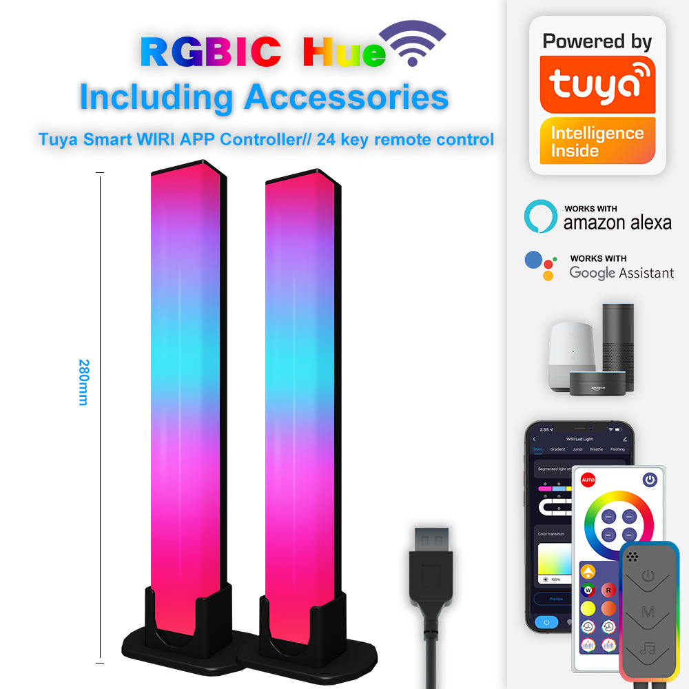 TUYA RGB Ritme Licht Smart Pic - Gaming Speaker 2.1 recensie en prijs