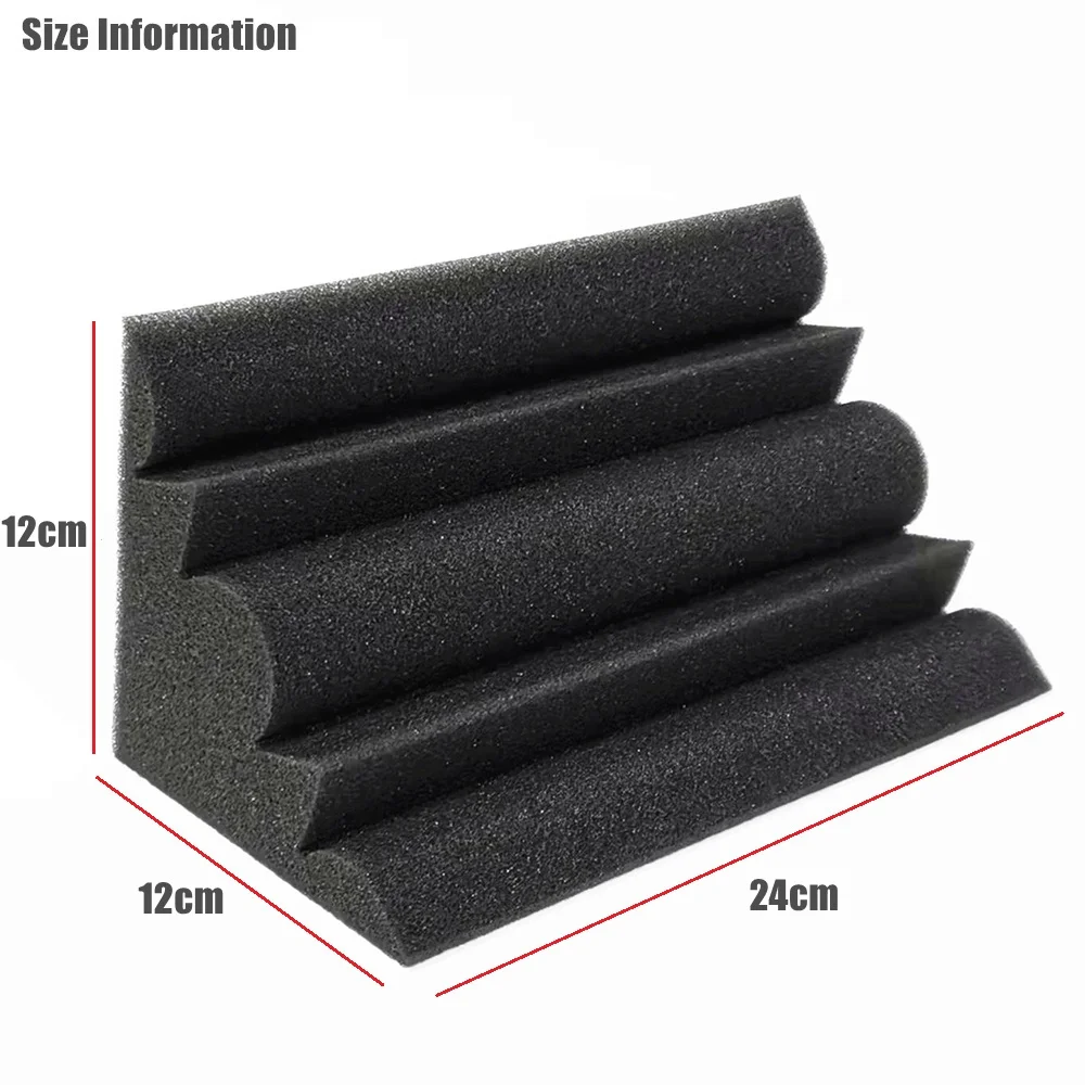12/24Pcs 12X12X24Cm Bass Traps - Sound Dampening Foam recensie en prijs