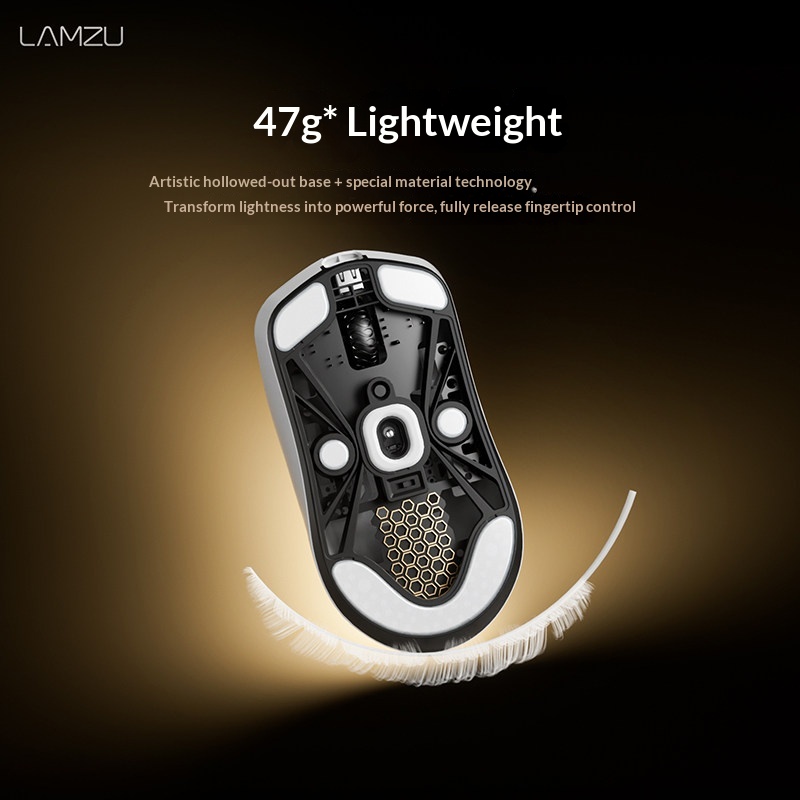 Lamzu Mayax 47g Ultralichte dr - Esports Gaming Tournaments recensie en prijs
