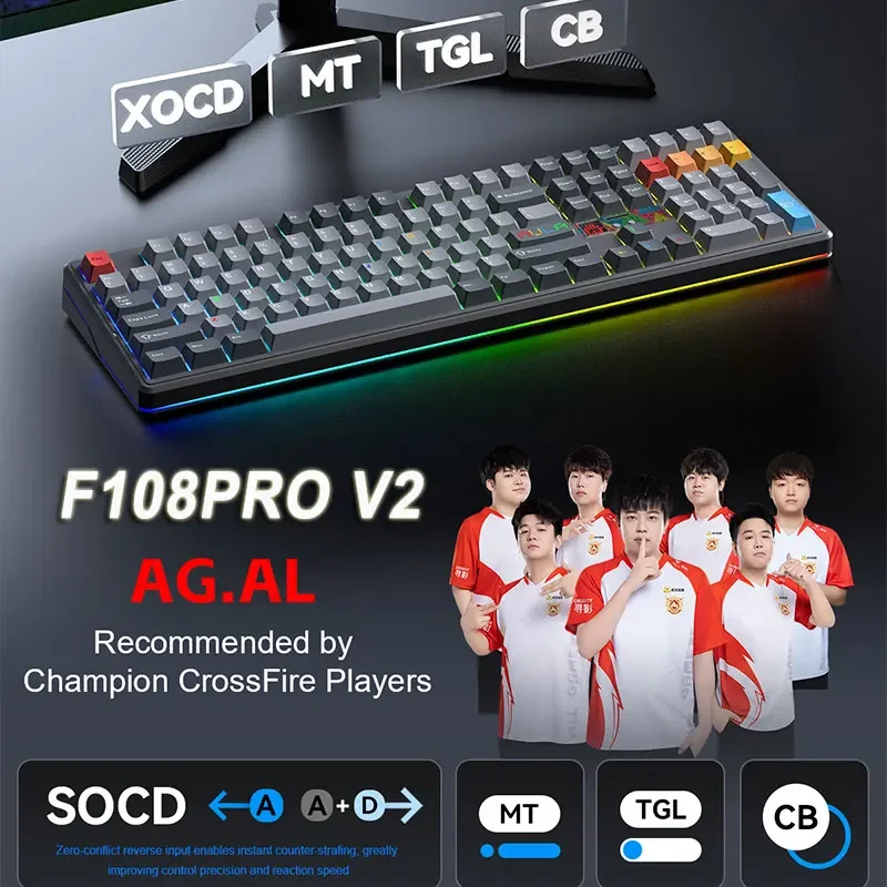 AULA F108 Pro V2 Mechanisch To - Esports Essential Gaming Pc recensie en prijs