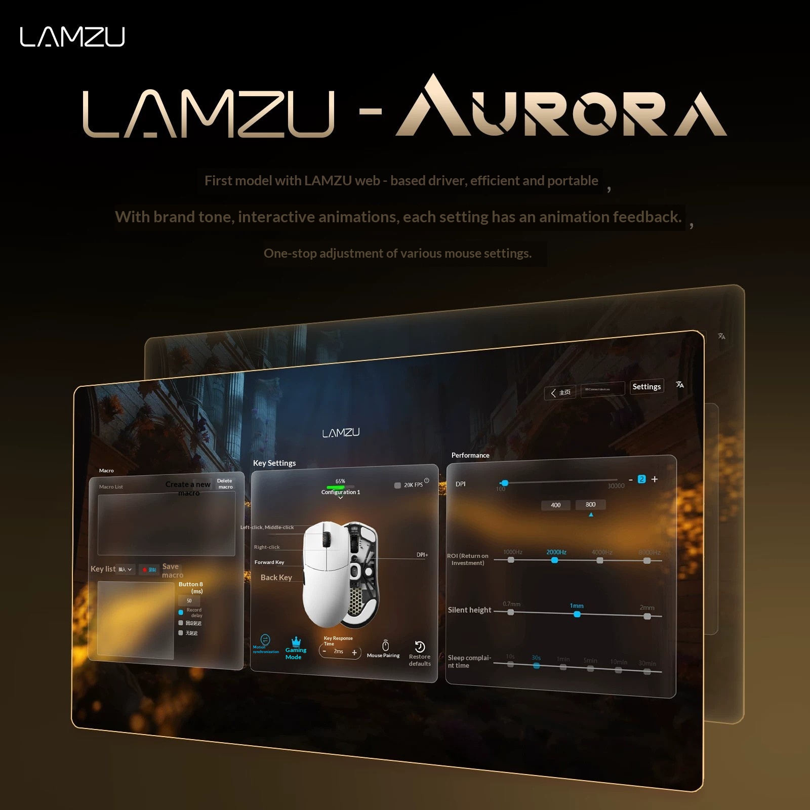 Lamzu Maya X Lichtgewicht draa - Esports Gaming Tournaments recensie en prijs
