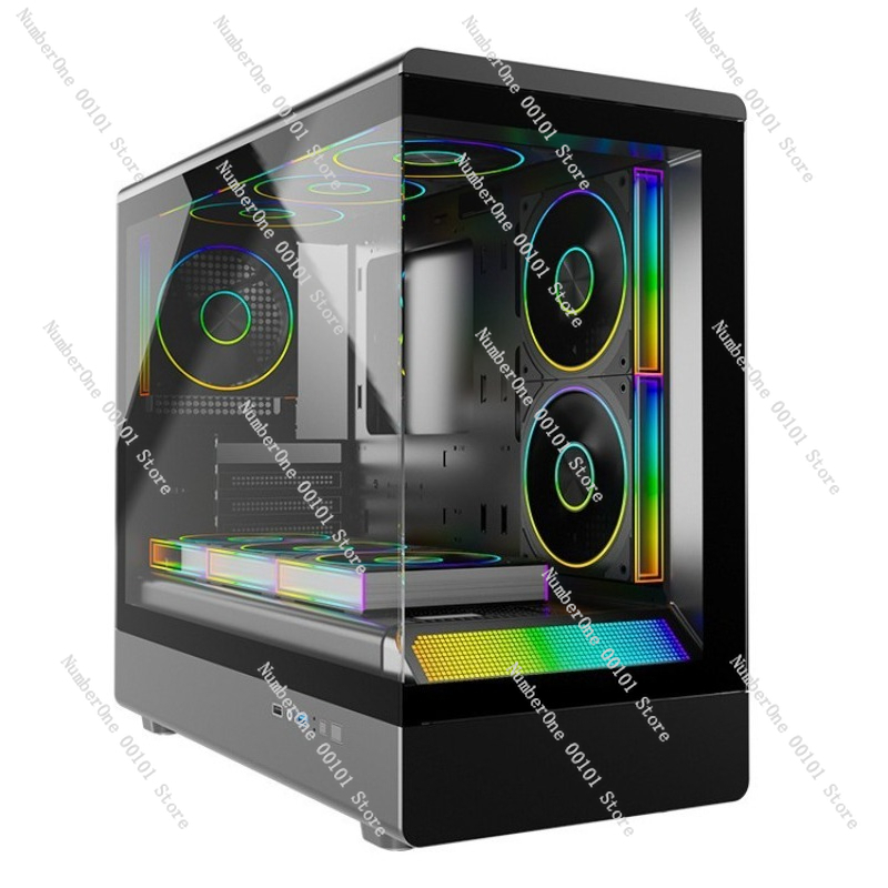 Panoramisch gehard glazen gami - Esports Gaming Pc Build recensie en prijs
